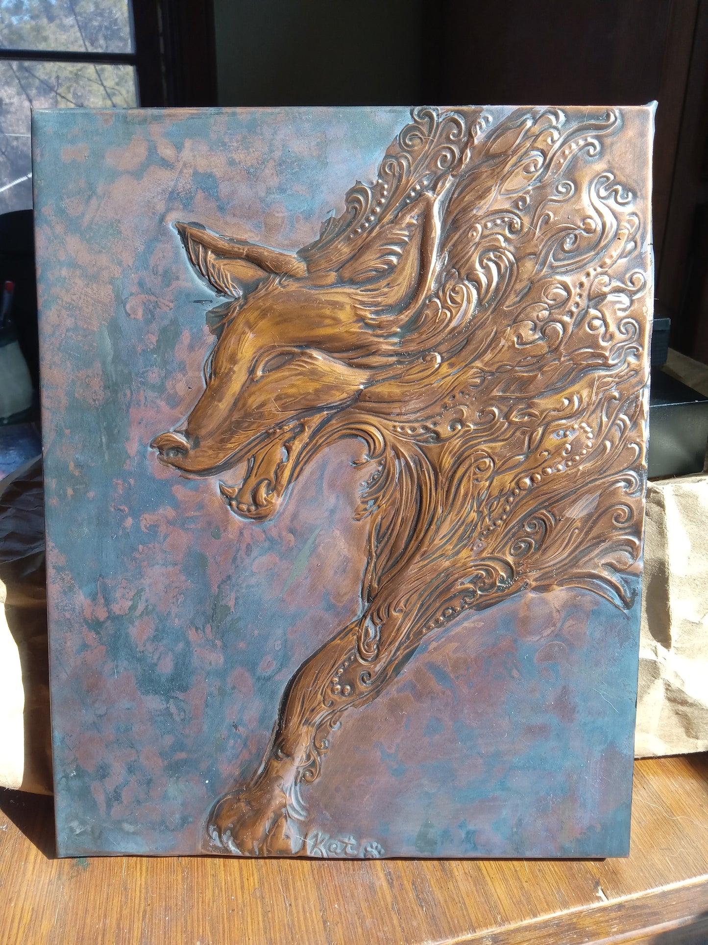 Copper Wolf